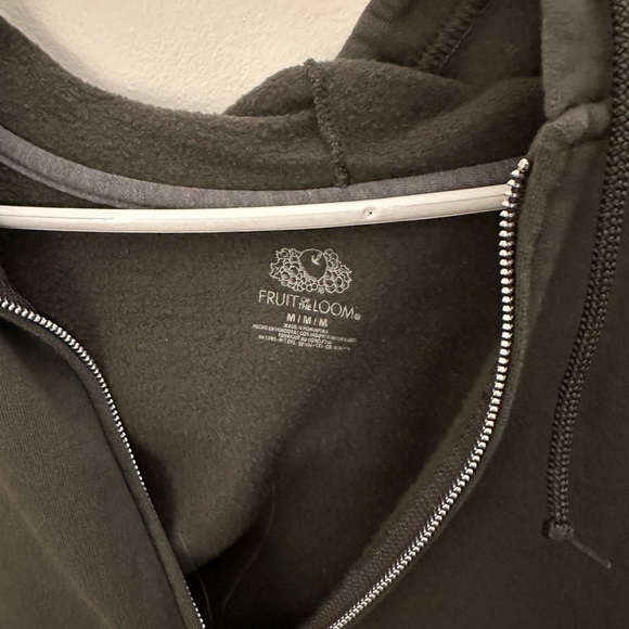 Basic Zip Up Hoodie - Picture 3 of 5